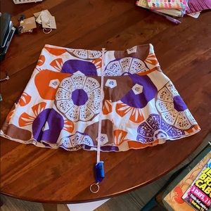 6 DEGREES MINI SKIRT SZ MED LINED LIKE NEW